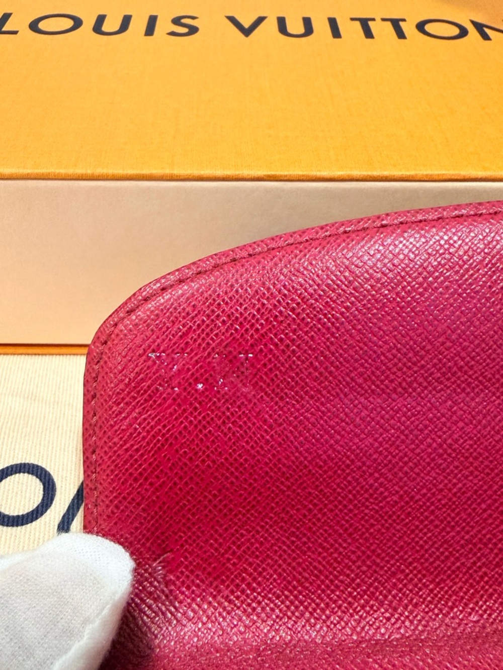 Louis Vuitton Monogram Fuschia Emilie Bifold Wallet - Picture 15 of 16